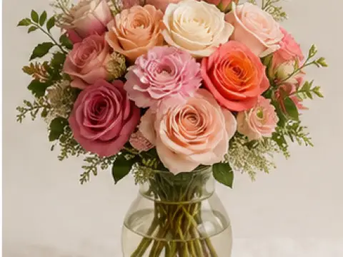Peony Celebration Wrap